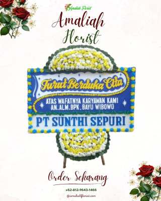 Papan Bunga Duka di Nainggolan